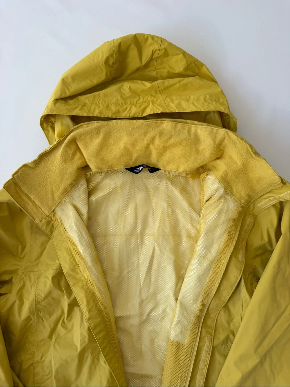 The North Face Men's Mustard Yellow Windbreaker Jacket